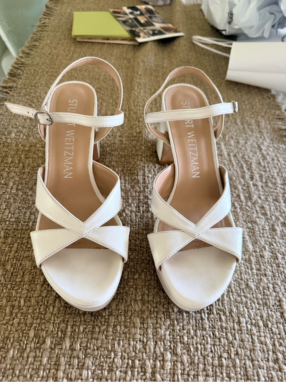 Dayna Ankle Strap Platform Sandal (Women) Stuart Weitzman (8)